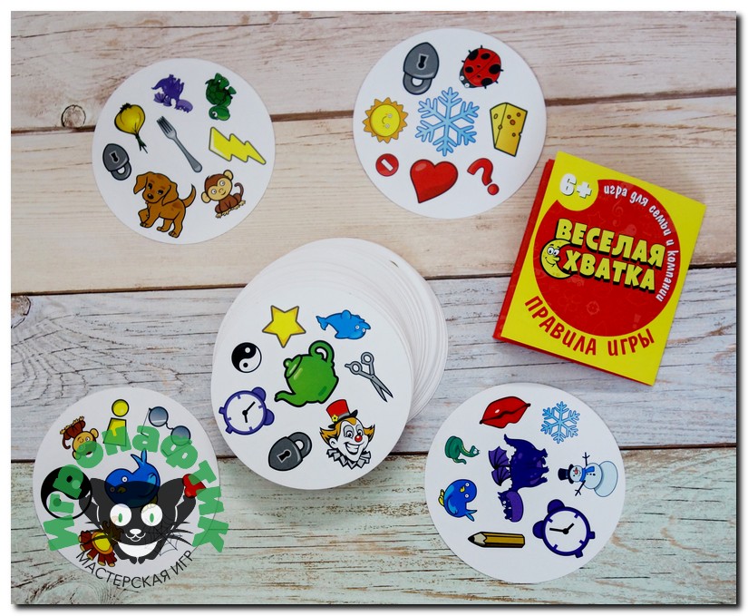 Настольная игра Веселая Схватка