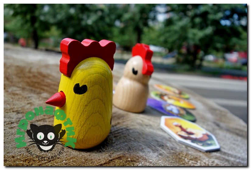 Настольная игра Цыплячьи бега