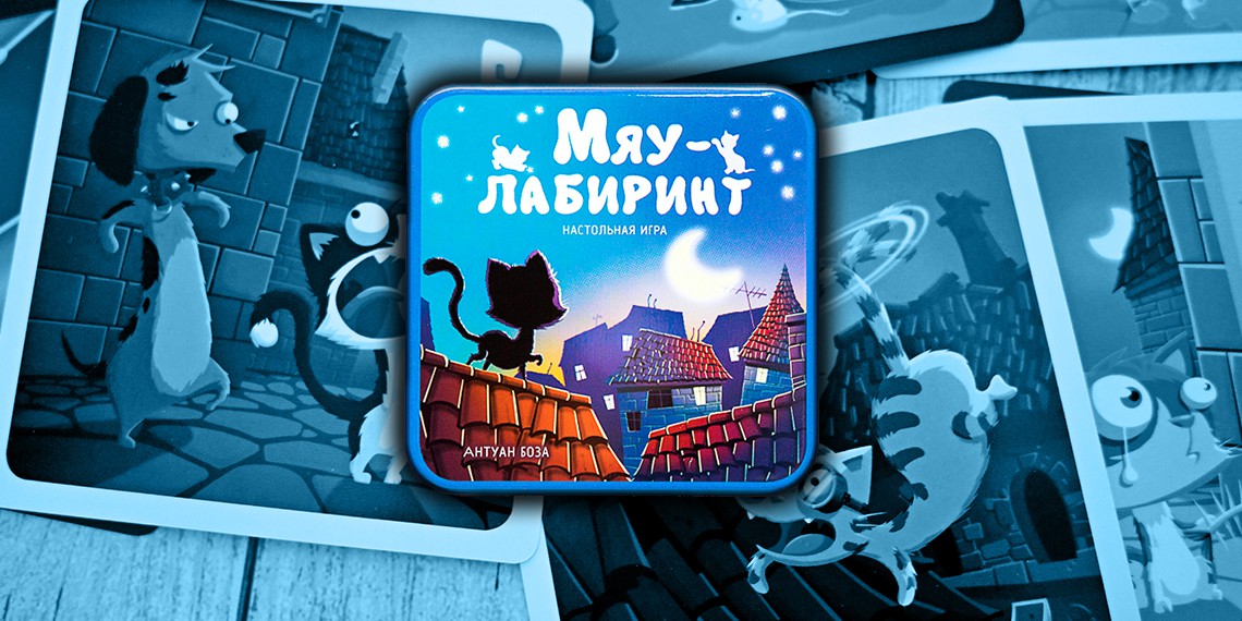 Как играть в настольную игру Мяу-лабиринт